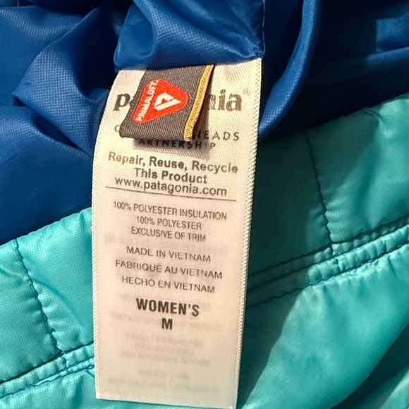 Patagonia Nanopuff quilted pirmaloft Jacket. Like new. Women’s medium - Picture 6 of 6